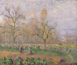 Boomgaard in Pontoise, 1878
